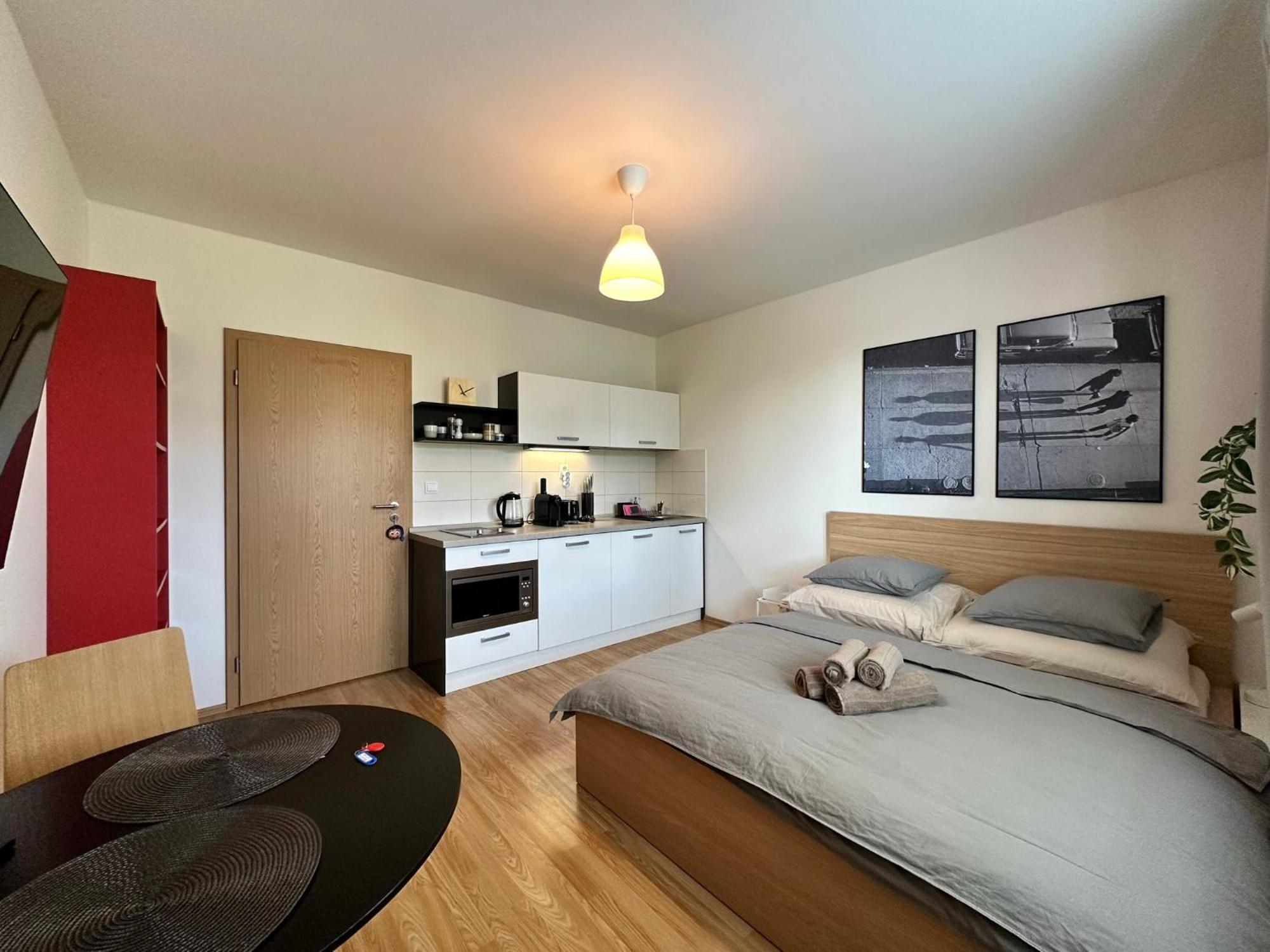 Cozy Studio Apartment In The Wider Center براتسيلافا المظهر الخارجي الصورة